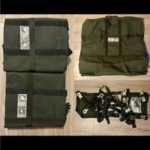 Ford Bronco Top Panel & Front Door Storage Bags with Harness for On Board Carry